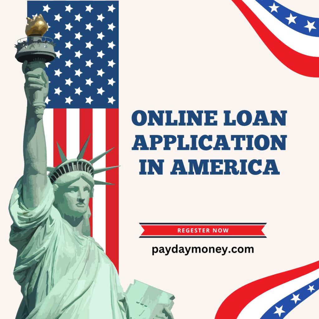 Online loan application in America